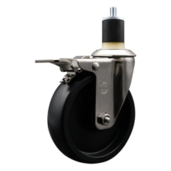 Service Caster #20 Series 1-7/8 inch expanding adapter stem stainless ...