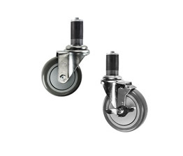 Expanding adapter stem casters