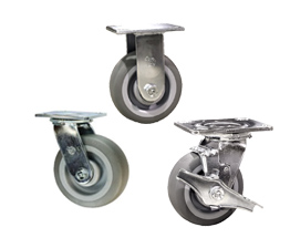 Floor safe Thermoplastic rubber wheel casters