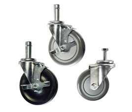 rack and shelf casters
