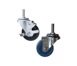 threaded stem stainless steel casters